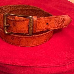 Classic Brown Leather Belt